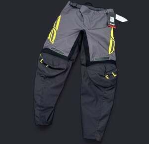 FLY RACING F-16 PANTS GREY/BLACK/HI-VIS - SZ 28